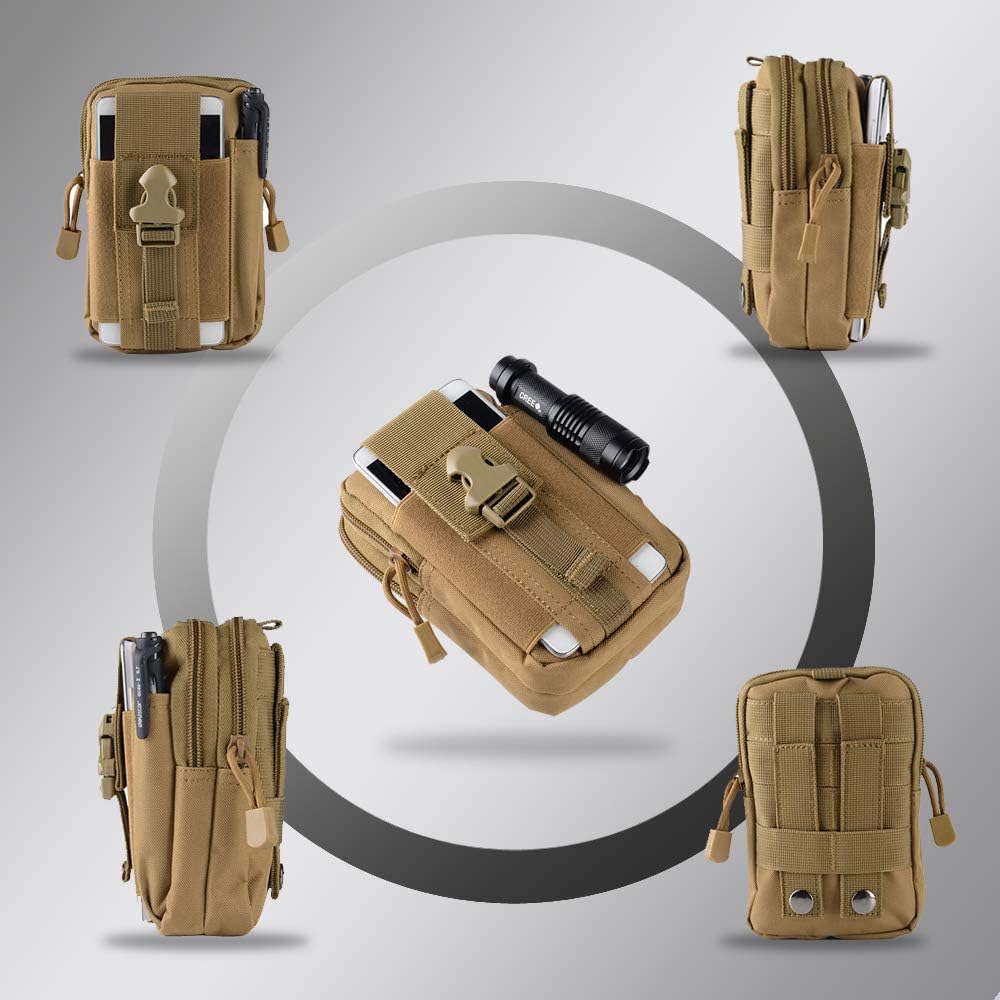 Tactical Molle Belt Pouch Mili - đánh giá và giá Tool Bag