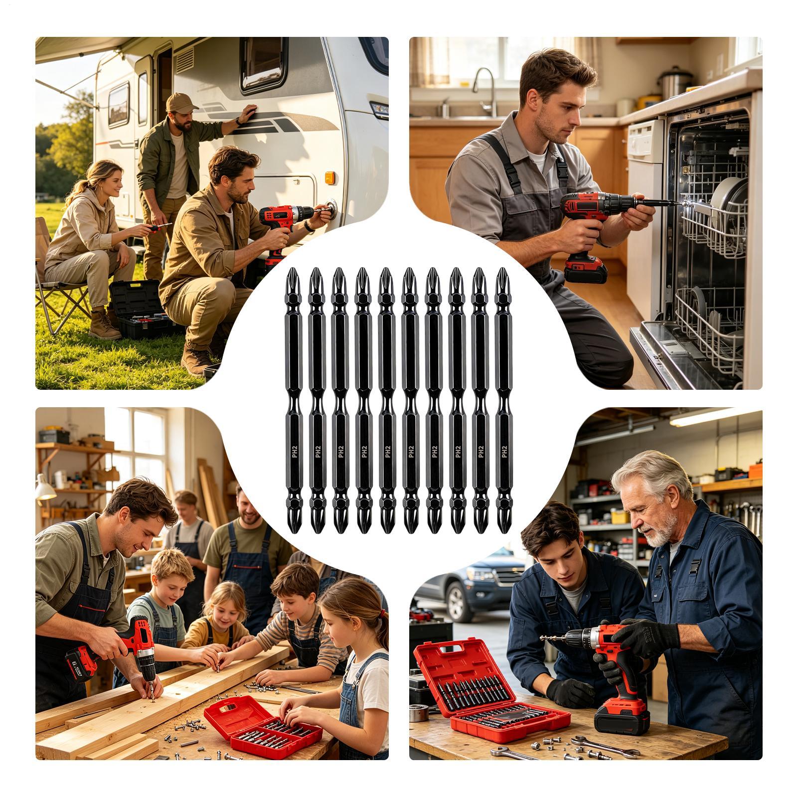 Magnetic Bits For Drill Double - đánh giá và giá Screwdriver Set