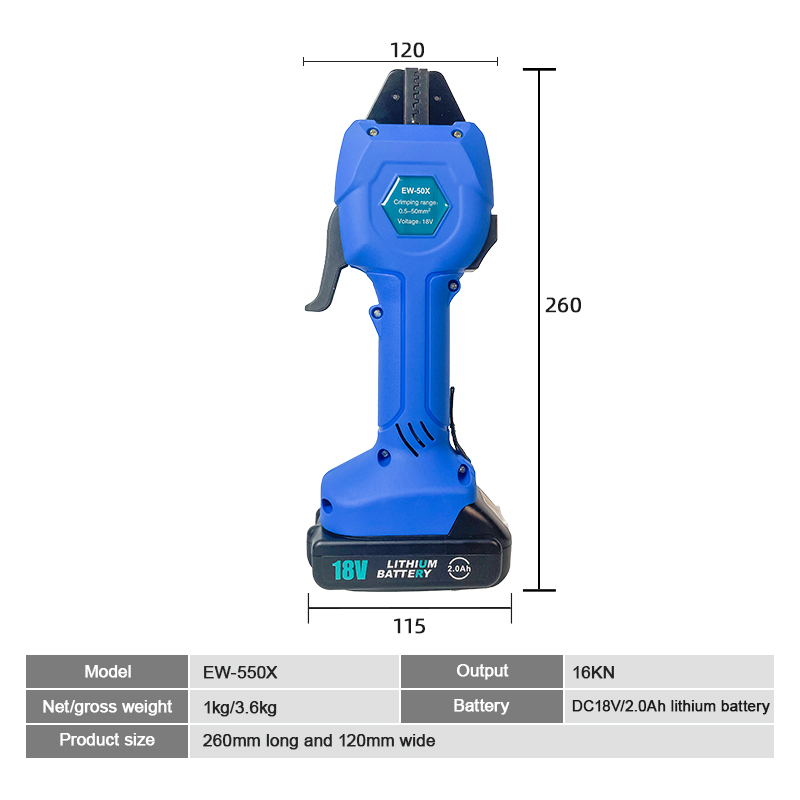 EW-50X Rechargeable Crimping T - đánh giá và giá Pliers