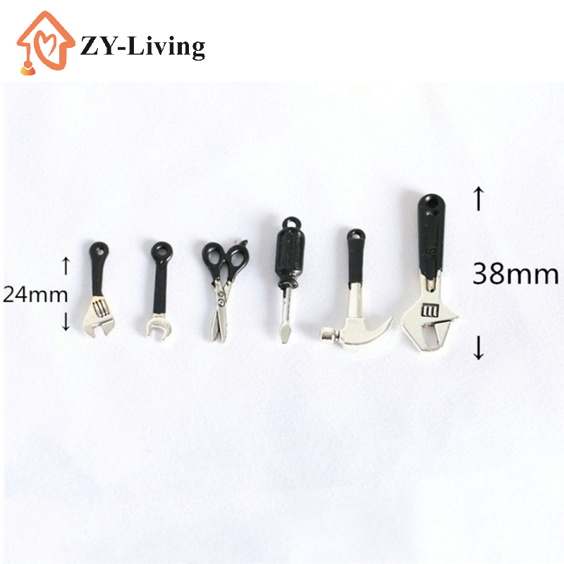 6Pcs/Set Dollhouse Mini Repair - đánh giá và giá Wrench Set